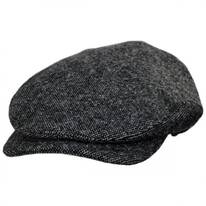 Sussex Nailhead Wool Check Square Bill Ivy Cap
