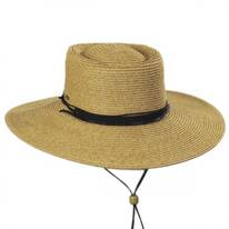 Bruges Toyo Straw Blend Boater Hat
