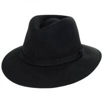 Slope Earflap Wool Felt Fedora Hat