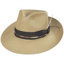 Slicker Handwoven Shantung Fedora Hat
