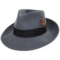 Packable Wool LiteFelt Fedora Hat