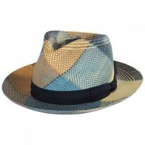 Giger Panama Straw Fedora Hat