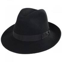 Terrell Crushable Wool Felt Fedora Hat