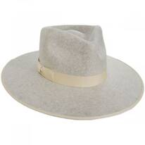 Wool Felt Rancher Fedora Hat