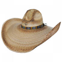 Coyote Palm Straw Gus Western Hat