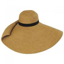 Ultrabraid Side Tack Fold Toyo Straw Blend Sun Hat