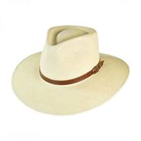 Australian Excursion Grade 3 Panama Straw Fedora Hat