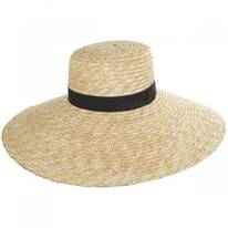 Braided Straw Lampshade Sun Hat