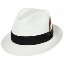 Skip Panama Straw Fedora Hat