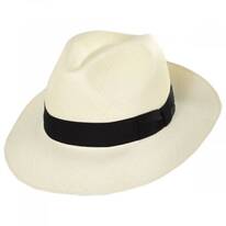 Diego Montecristi Fino Grade 20 Panama Straw Fedora Hat