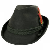 Alpine Wool Felt Fedora Hat