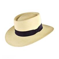Cuenca Panama Straw Gambler Hat