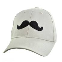 Mustache Cotton Adjustable Baseball Cap