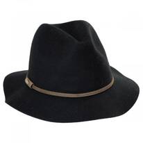 Mystery Wool Felt Safari Fedora Hat