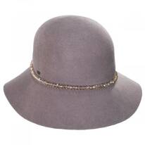 Alessandria Wool Felt Cloche Hat