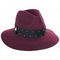 Winslow Wool Felt Safari Fedora Hat
