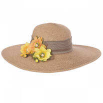 Water Lily Toyo Straw Sun Hat