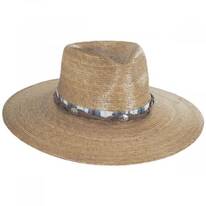 Laeila Palm Straw Fedora Hat