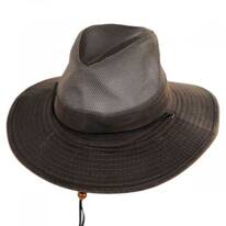 Yargo Weathered Cotton Mesh Blend Aussie Fedora Hat