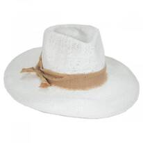 Shea Toyo Straw Fedora Hat