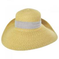 Ultrabraid Fold Back Toyo Straw Blend Sun Hat