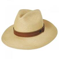 Gunnar Panama Straw Fedora Hat