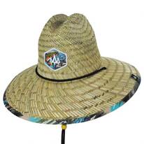 Dry Fly Straw Lifeguard Hat