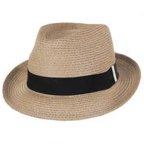Ronit Toyo Straw Blend Trilby Fedora Hat