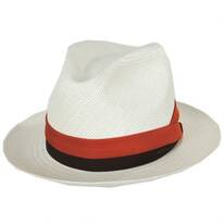Cuban Panama Straw Fedora Hat