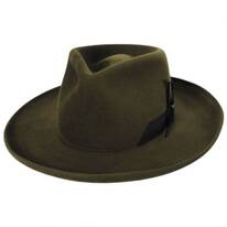 Barksdale Polished Wool Felt Fedora Hat