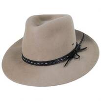 Colby Elite Superfine Velour Wool Felt Fedora Hat