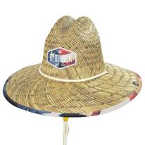 Liberty Straw Lifeguard Hat
