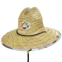 Barbados Straw Lifeguard Hat