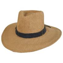 Sahara Toyo Straw Fedora Hat