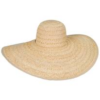 Aklea Raffia Straw Swinger Sun Hat