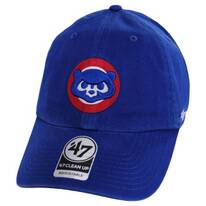 Chicago Cubs MLB Cooperstown Clean Up Strapback Baseball Cap Dad Hat