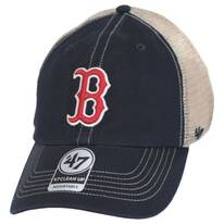 Red Sox Trawler 47 Mesh Clean Up Snapback Baseball Cap