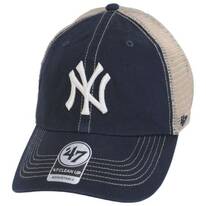 New York Yankees Trawler 47 Mesh Clean Up Snapback Baseball Cap