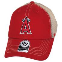 Los Angeles Angels MLB Trawler 47 Mesh Clean Up Snapback Baseball Cap