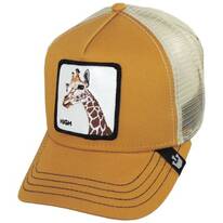 Giraffe Mesh Trucker Snapback Baseball Cap