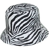Zebra Reversible Bucket Hat