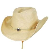 Chincord Toyo Straw Western Hat