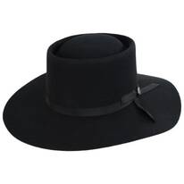Vintage Couture Ciao Bella Wool Felt Gaucho Hat