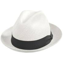 Panama Straw Trilby Fedora Hat