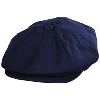 B2B Baskerville Hat Company Cheltenham Wool Twill Newsboy Cap