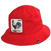 Rooster Flex Fabric Bucket Hat