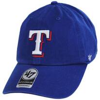 Texas Rangers MLB Clean Up Strapback Baseball Cap Dad Hat