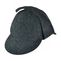 B2B Jaxon Sherlock Holmes Herringbone Wool Blend Hat