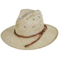 Florin Sisal Straw Fedora Hat