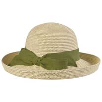 Toyo Straw Backbow Packable Roller Hat